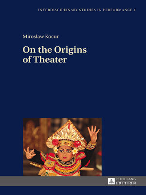 cover image of On the Origins of Theater